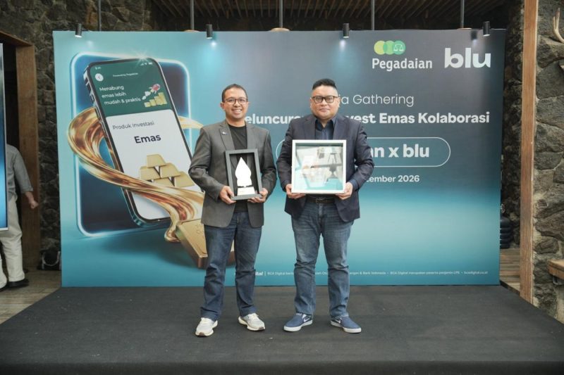 BCA Digital-Pegadaian Luncurkan bluInvest Emas Permudah Investasi Logam Mulia