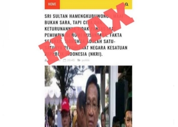 Penyebar Hoax Berita SARA tentang Sultan Ditangkap.