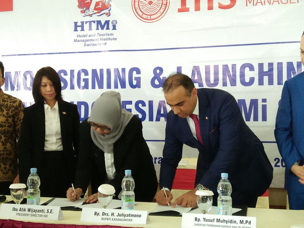 IHS Indonesia Jalin Kerja Sama dengan HTMi Switzerland