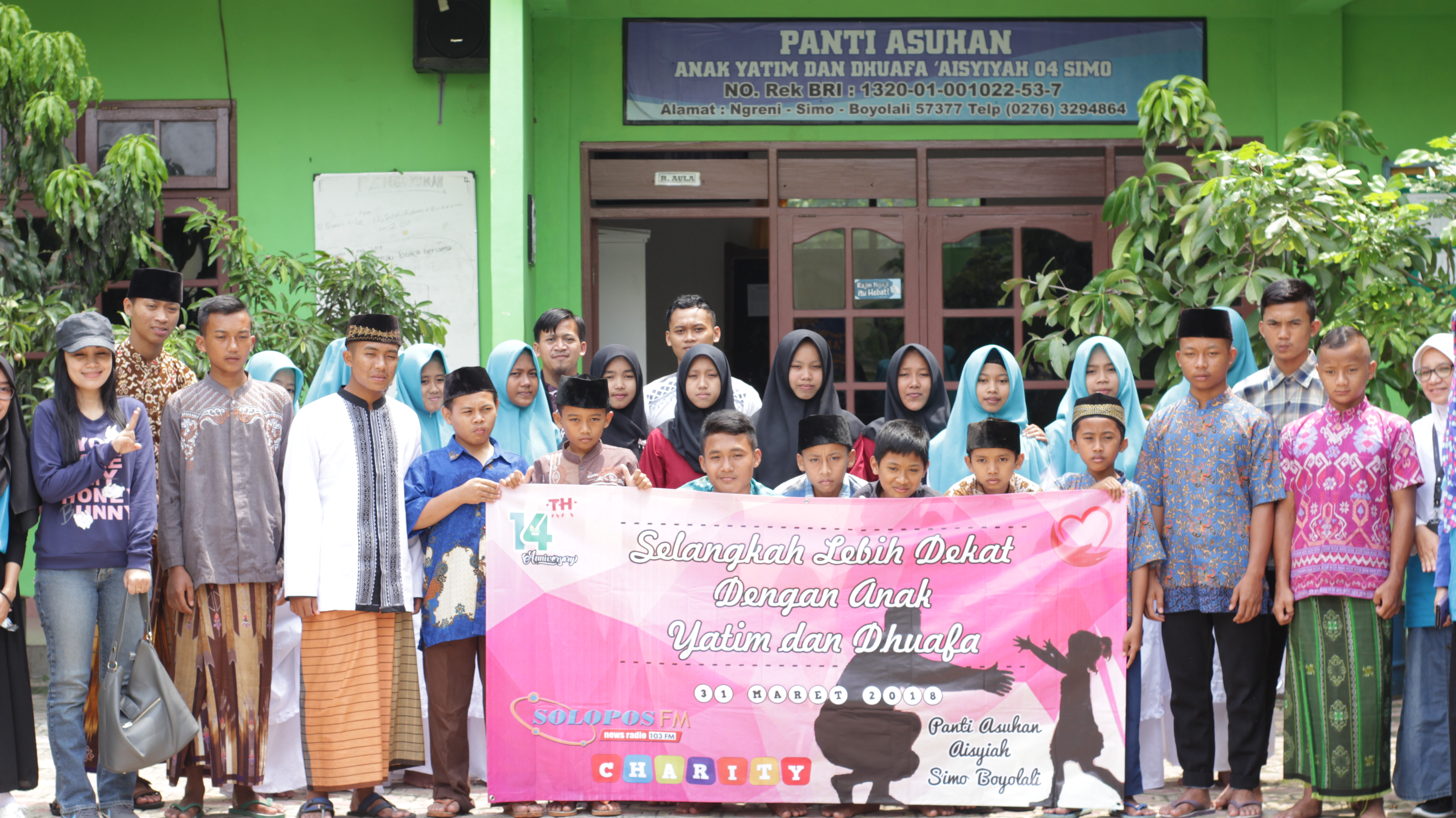 CSR 14 tahun Solopos FM