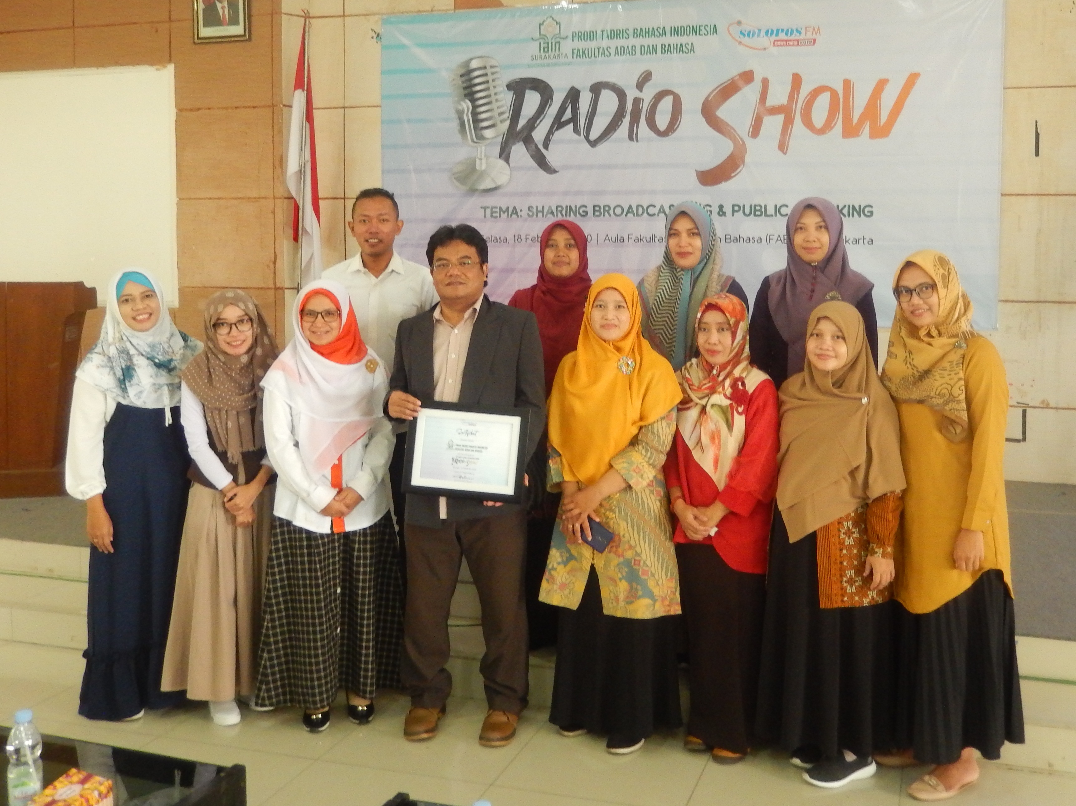 Radio Show, Solopos FM Berbagi Pengalaman di Prodi Tadris Bahasa Indonesia IAIN Surakarta