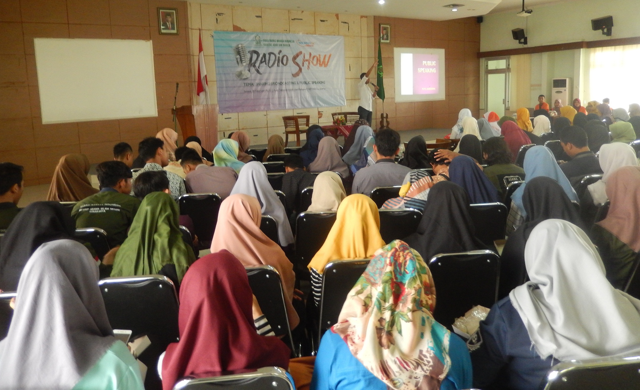 Radio Show, Solopos FM Berbagi Pengalaman di Prodi Tadris Bahasa Indonesia IAIN Surakarta