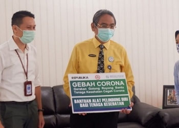Gebah Corona Kembali Salurkan Bantuan APD Untuk Tenaga Kesehatan