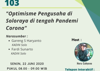 Dinamika : Optimisme Pengusaha Soloraya Di Tengah Pandemi Corona