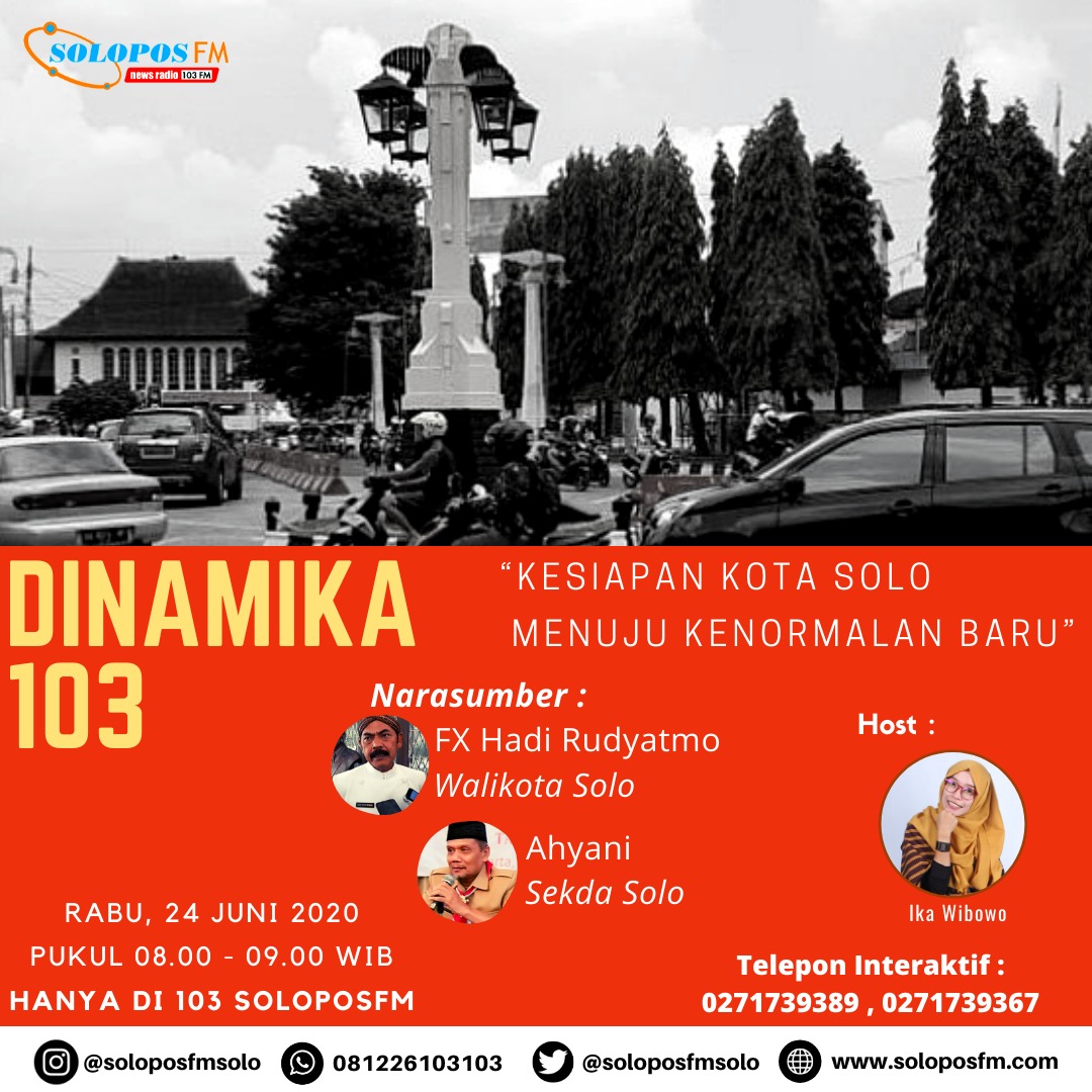 Dinamika : Kesiapan Kota Solo Menuju Kenormalan Baru