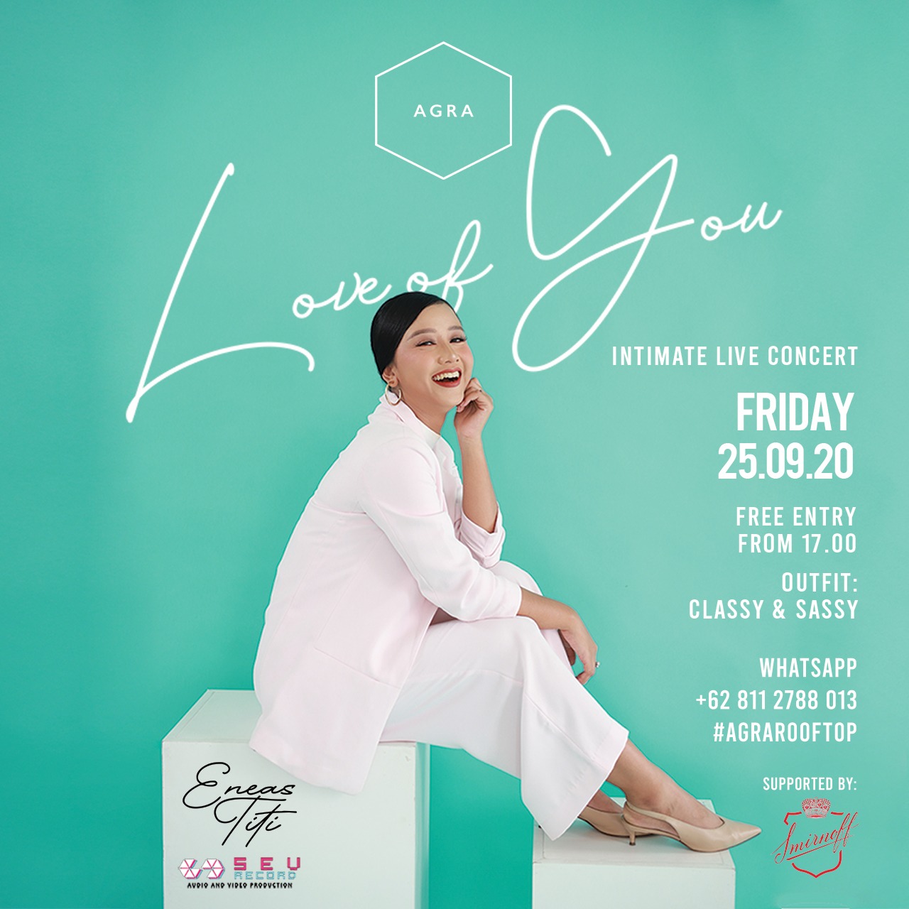 Agra Rooftop Persembahkan “Love of You” Intimate Live Concert