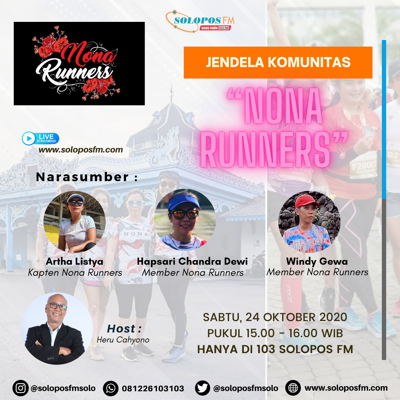 Jendela Komunitas : Hobby Lari Bersama Nona Runner