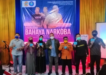 Sosialisasi Bahaya Narkoba & Kenakalan Remaja P4GN Kabupaten Karanganyar Di Jumapolo