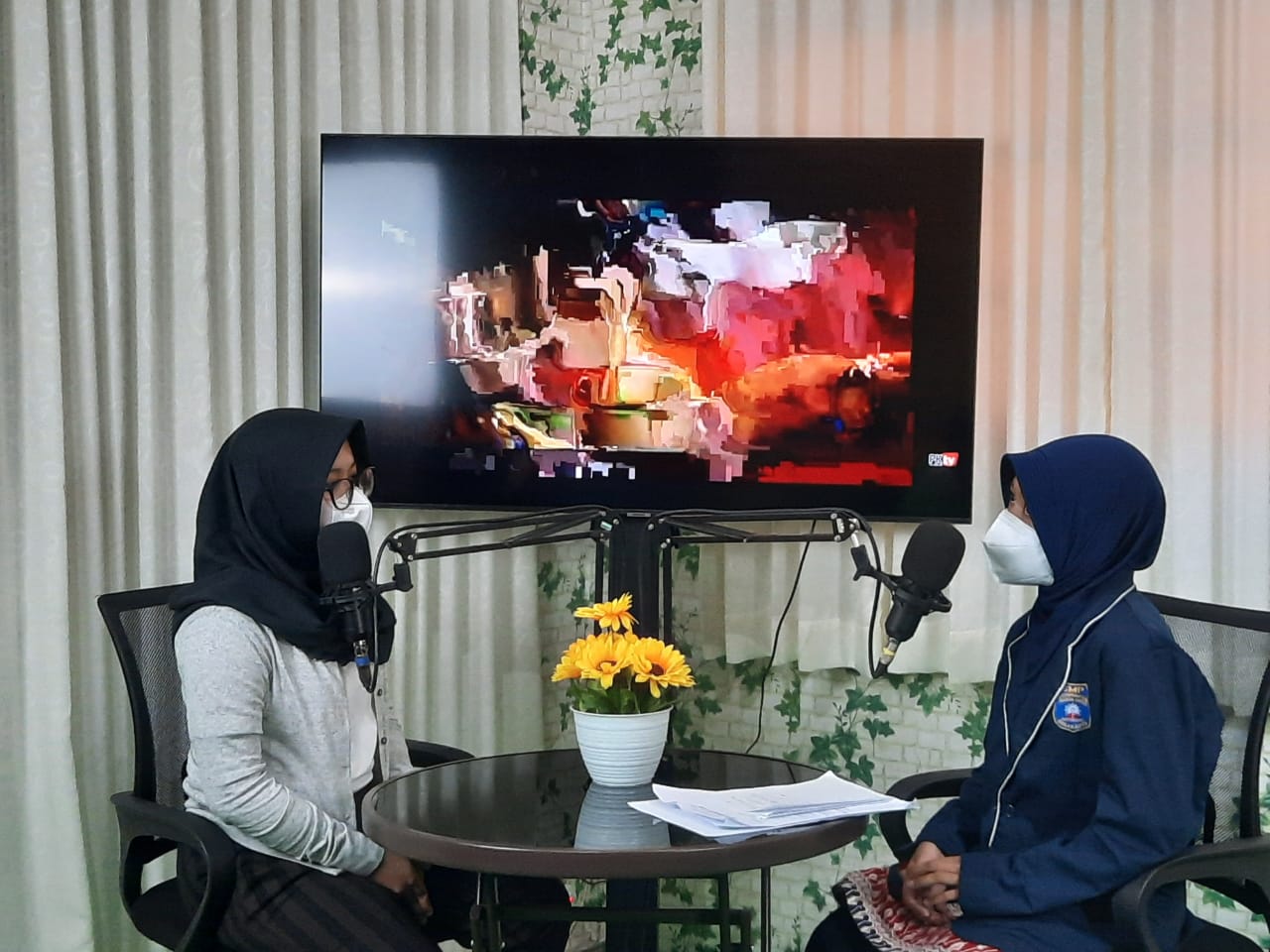Peringati Hari Pers Nasional 2021, SMP Muhammadiyah PK Luncurkan Podcast