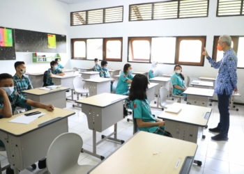 140 Sekolah di Jateng Gelar Uji Coba Pembelajaran Tatap Muka Mulai 5 April