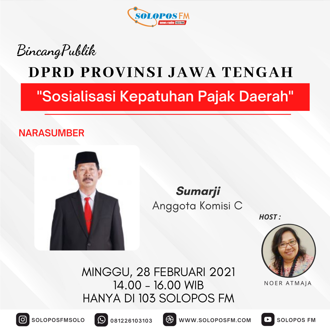Pandemi Covid-19 Tak Halangi Samsat Sukoharjo Sosialisasikan Kepatuhan Pajak Dan Restribusi Pajak Air Permukaan