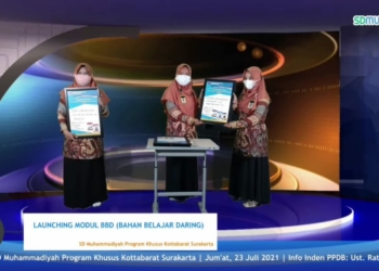Launching Bahan Ajar Daring