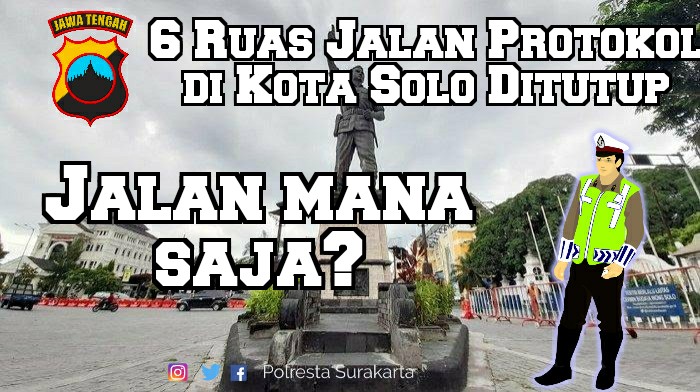 penutupan jalan solo