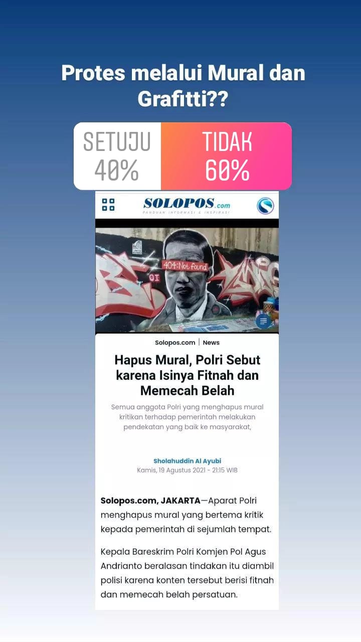 Viral Mural Protes PPKM, Sosiolog Budaya ISI Surakarta : Pemangku Kebijakan Harus Buat Saluran Komunikasi Aspirasi