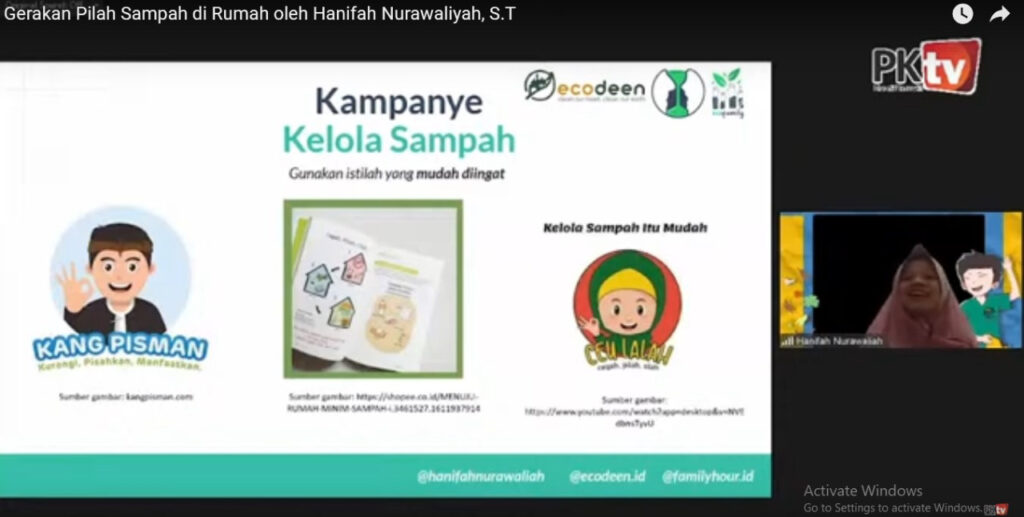 memilah sampah