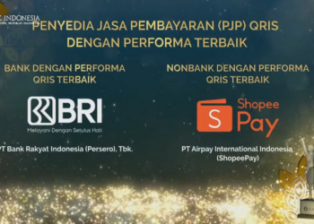 ShopeePay Terima Penghargaan Bank Indonesia: Penyedia Jasa Pembayaran QRIS Non-Bank Terbaik 2021
