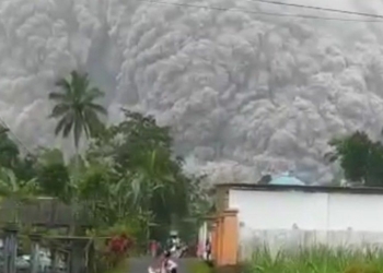 Semeru Meletus
