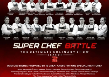 Pertarungan Sengit 18 Executive Chef di The Alana Hotel & Convention Center Solo