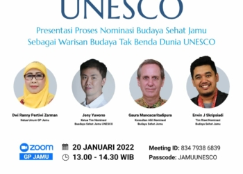 Jamu Warisan Budaya UNESCO