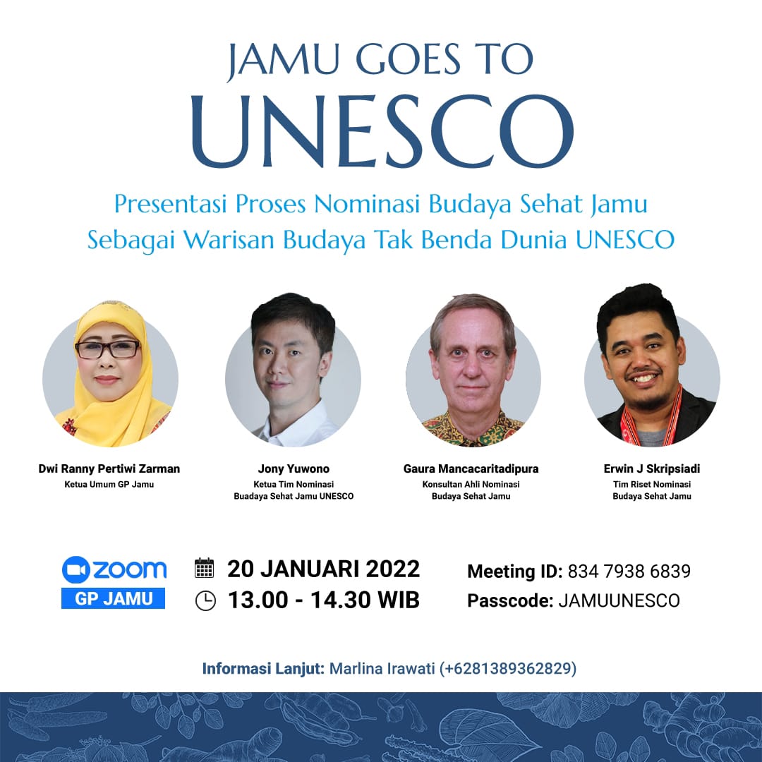 Jamu Warisan Budaya UNESCO