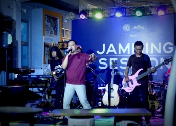 Wapress dan Kedai Sharing Gelar Jamming Session dan Doa Bersama Pekerja Seni