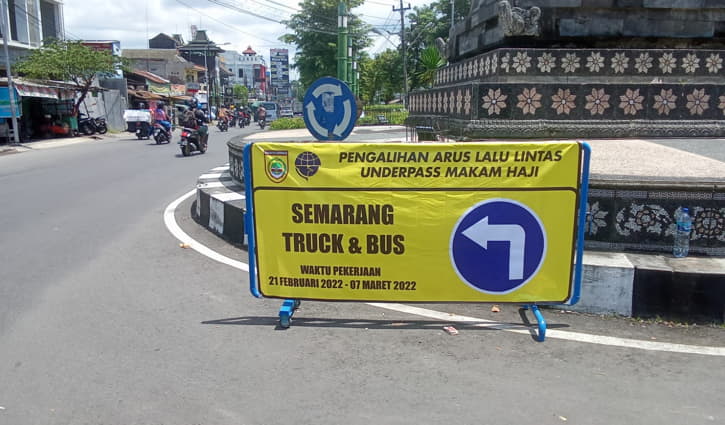Perbaikan Underpass Makamhaji