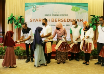 Gerebek Mushola & Syariah Bersedekah ala Syariah Hotel Solo