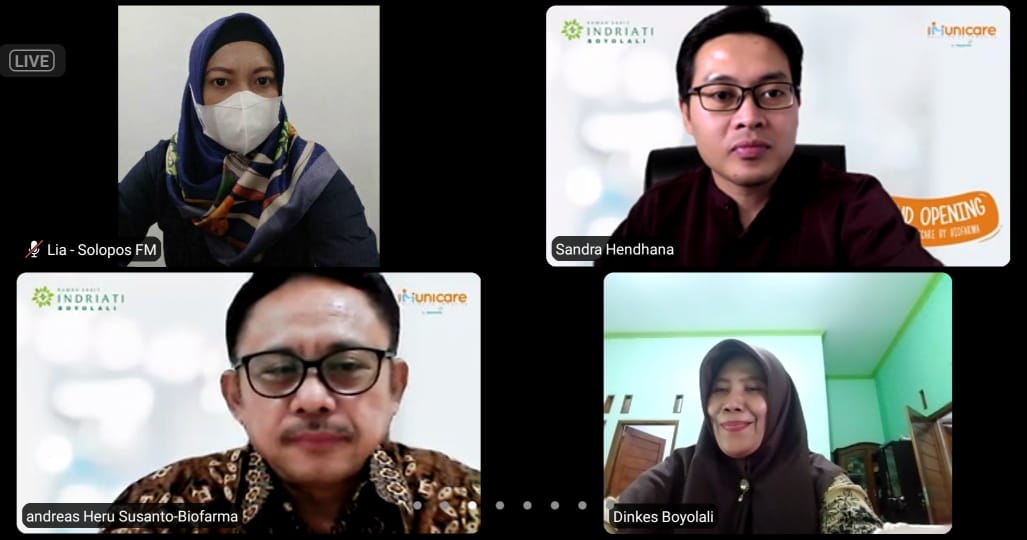 Klinik Imunicare, Layanan Ragam Vaksinasi di RS Indriati Boyolali