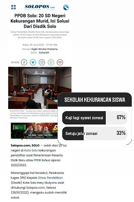Sejumlah Sekolah Negeri Kekurangan Siswa di PPDB 2022, Sistem Zonasi Perlu Dikaji?