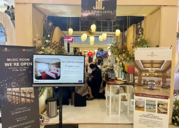 The Sunan Hotel Solo Tawarkan Cash Back Sampai Rp5 Juta di Hotel Expo 2023