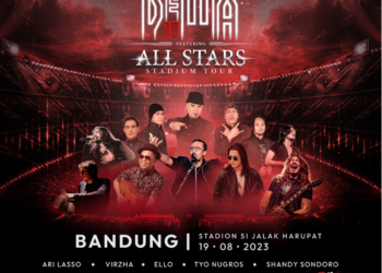Konser Dewa 19 Featuring ALL STARS Stadium Tour