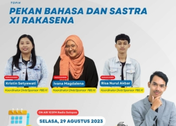 Dunia Muda: HIMPROBSI FKIP UNS Gelar Pekan Bahasa dan Sastra XI Rakasena