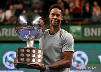 Petenis Veteran Perancis Gael Monfils