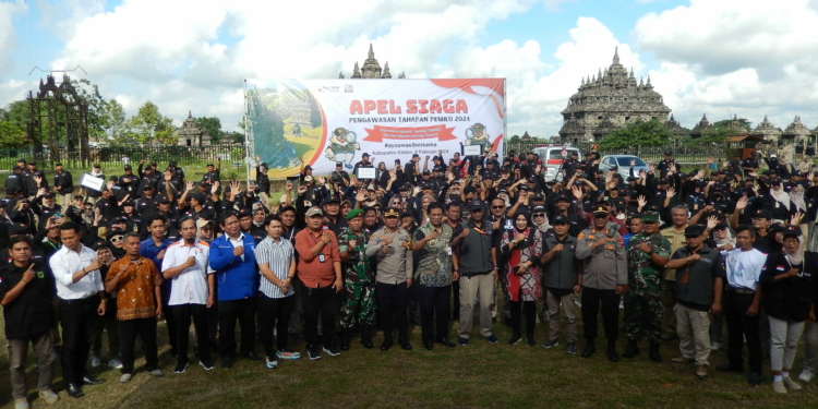 Galeri Event Apel Siaga Pengawasan Tahapan Pemilu 2024 Bawaslu Klaten