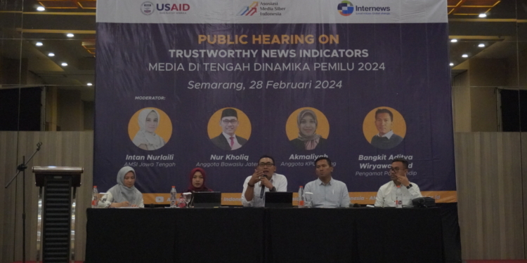 Diskusi Trustworthy AMSI Jateng Rangkul Media Tingkatkan Kepercayaan Publik