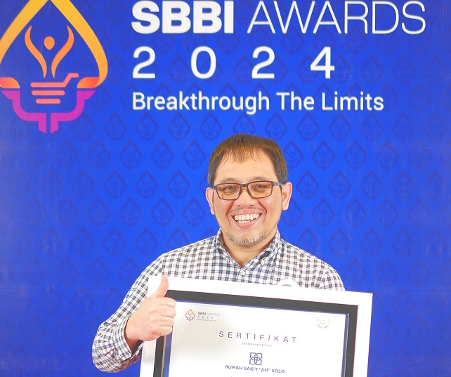Jelang Milad, Rumah Sakit “JIH” Solo Raih Prestigious Brand di SBBI Award