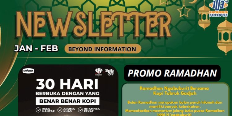 Newsletter : Ramadhan 2025 Bertabur Aktivasi Hingga Lomba Berhadiah Utama Sepeda Motor