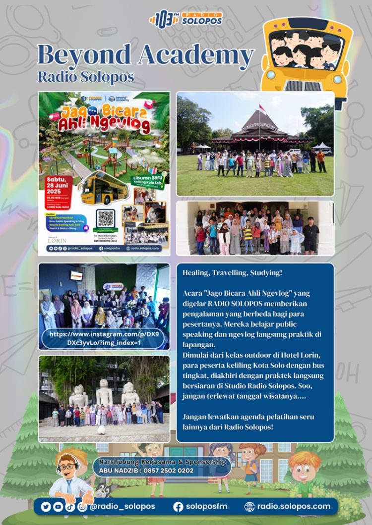 Newsletter Radio Solopos : Dari Keseruan Beyond Academy Hingga Pemenang VAC 2025!