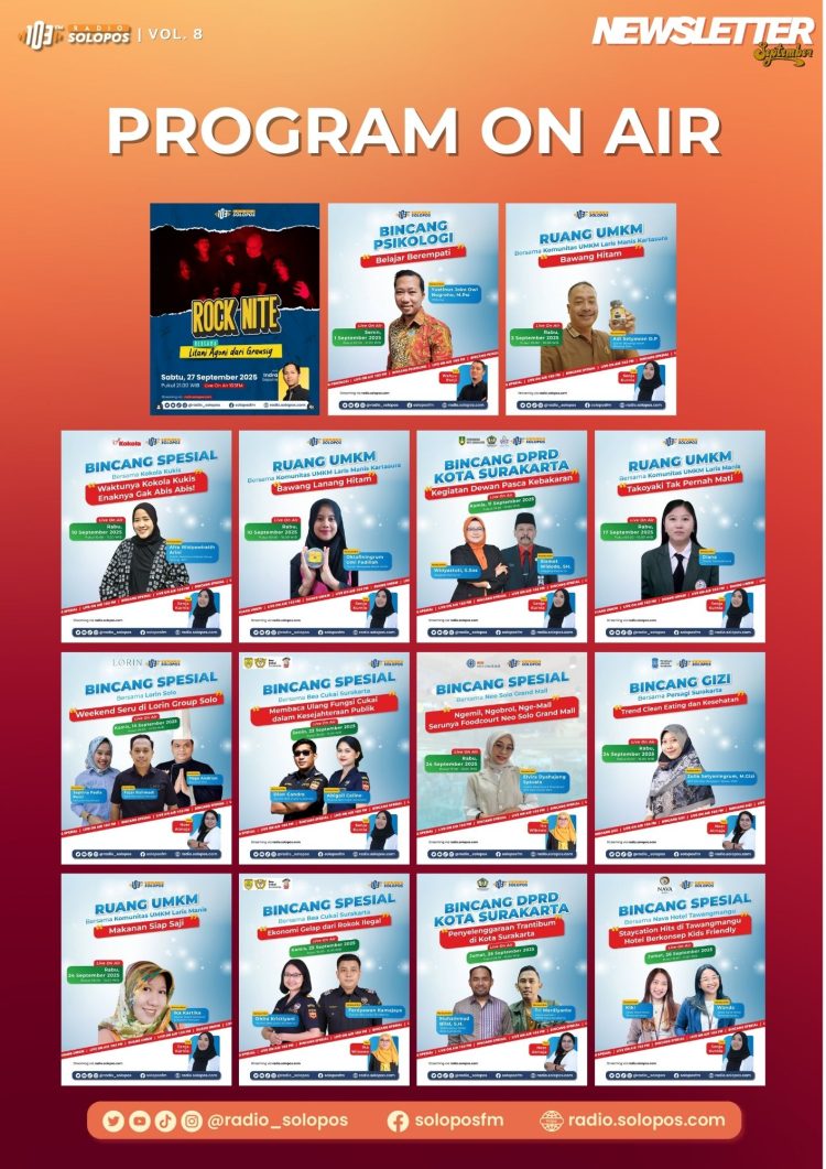 Newsletter Radio Solopos : Keseruan September Ceria