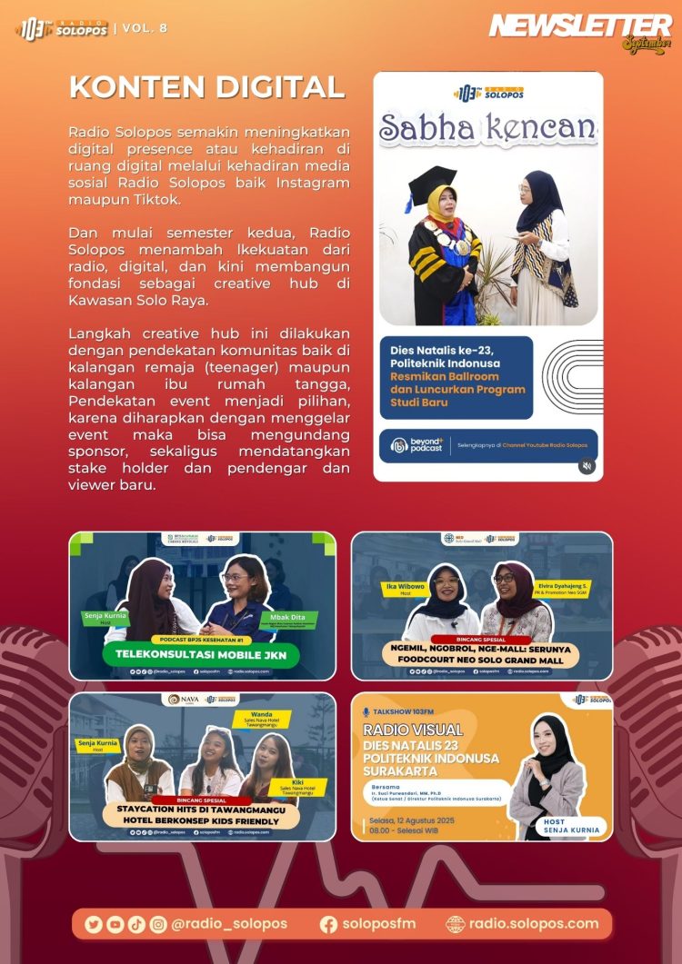 Newsletter Radio Solopos : Keseruan September Ceria