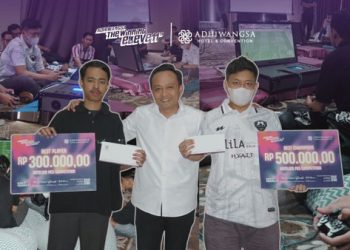 Pererat Silaturahmi Hotelier Soloraya, Hotel Adhiwangsa Solo Gelar Turnamen PES