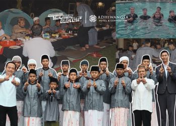 Senyum Anak Panti Asuhan Warnai Perayaan Anniversary ke-11 Adhiwangsa Hotel