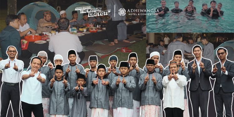 Senyum Anak Panti Asuhan Warnai Perayaan Anniversary ke-11 Adhiwangsa Hotel