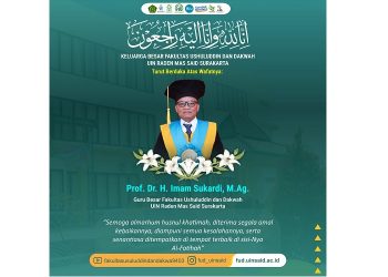 Imam Sukardi Berpulang, UIN Surakarta Kehilangan 2 Guru Besar dalam Tiga Bulan