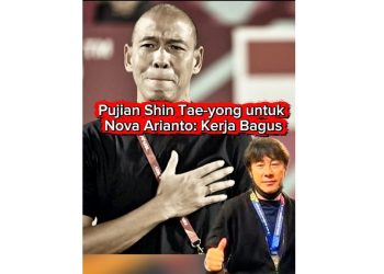Shin Tae-yong Sebut Nova Arianto Lakukan Pekerjaan Hebat meski Timnas U-17 Tersingkir dari Piala Dunia