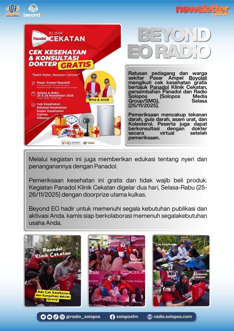 Newsletter November : Terus Bersinergi dan Berinovasi