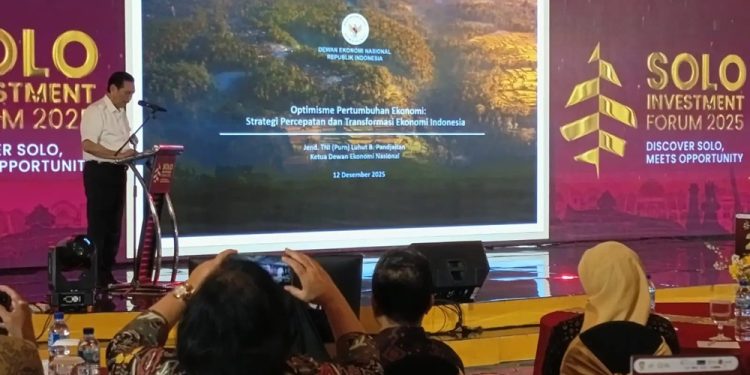 Solo Investment Forum 2025, Luhut : Jawa Tengah Miliki Modal Kuat Jadi Pusat Pertumbuhan Ekonomi Nasional
