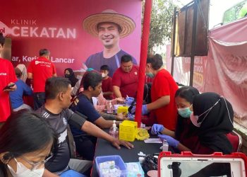 Panadol Klinik Cekatan Hadir di Pasar Ampel, Pedagang Serbu Cek Kesehatan Gratis