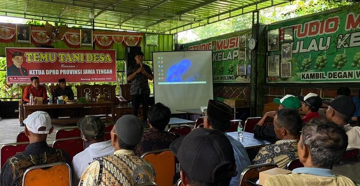 sayuran organik ketua dprd jateng sumanto