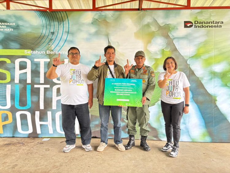Rawat Bumi, Injourney Airports Soemarmo Tanam 800 Pohon Puspa di Bukit Mongkrang Karanganyar